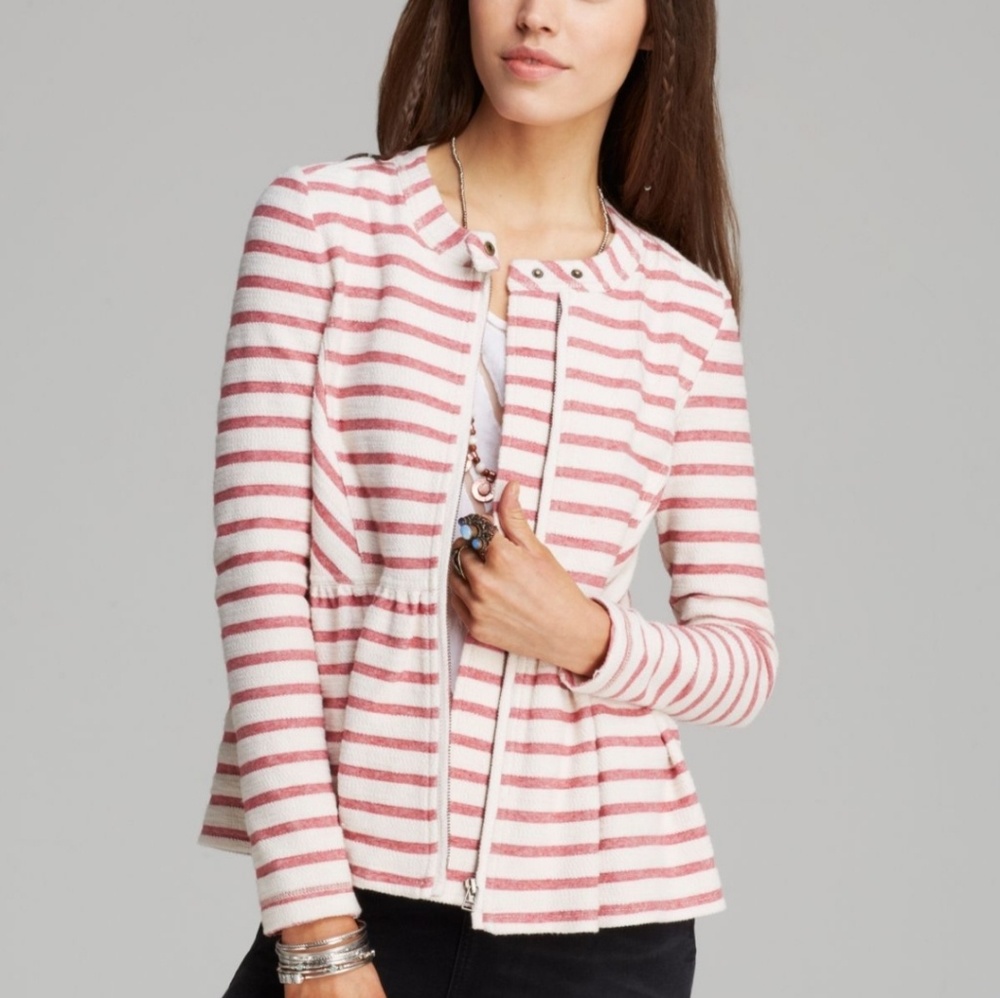 Free People Peplum Jacket